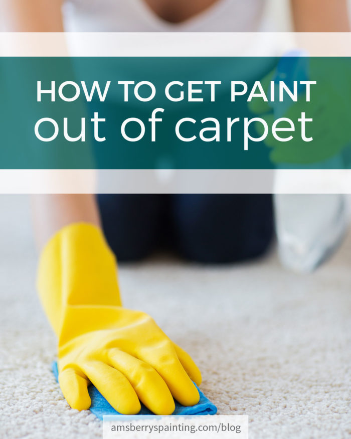 How To Get Paint Out Of Carpet Amsberry's Painting