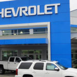 Chevrolet Dealership freshly painted