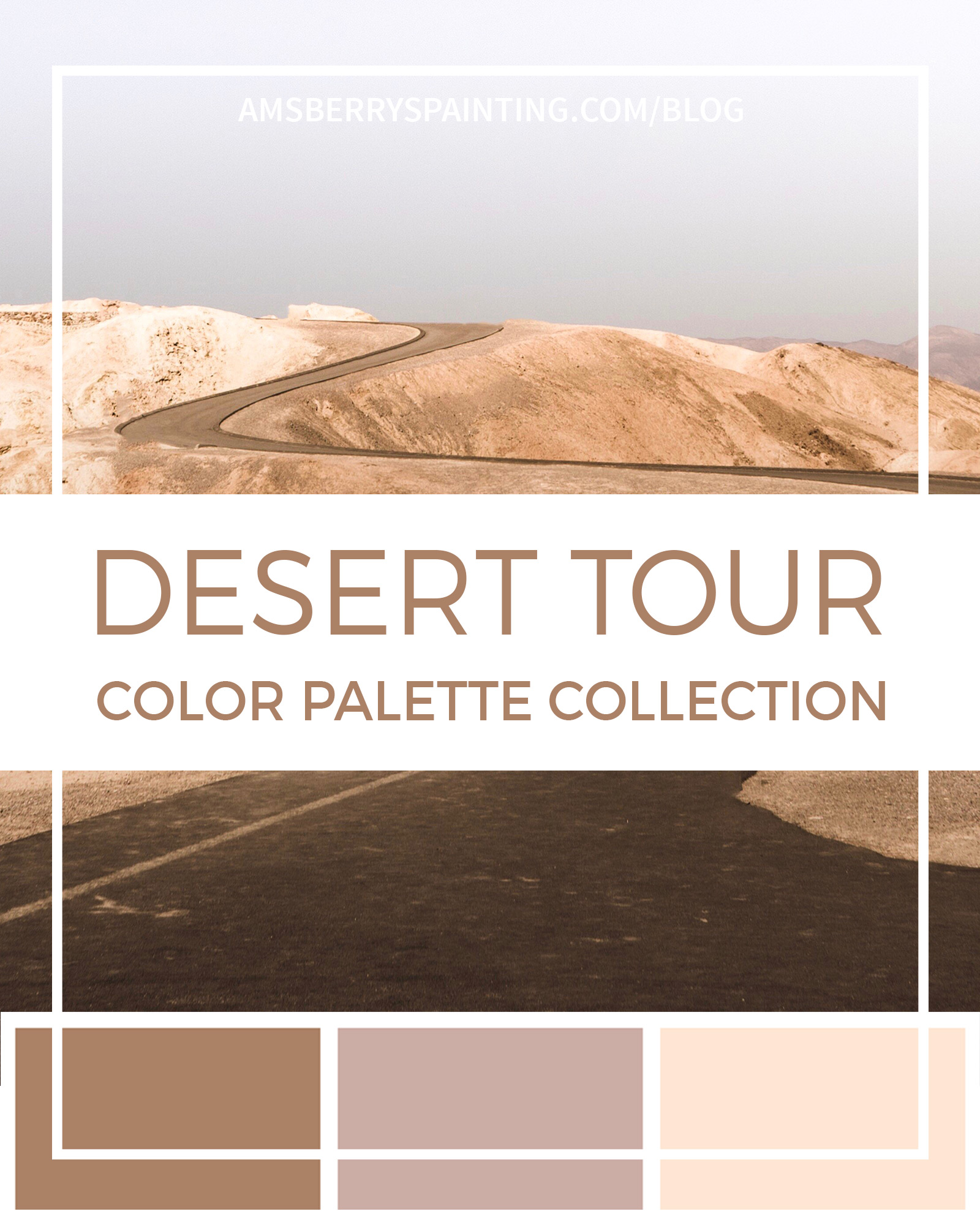 Desert Tour Color Palette Collection