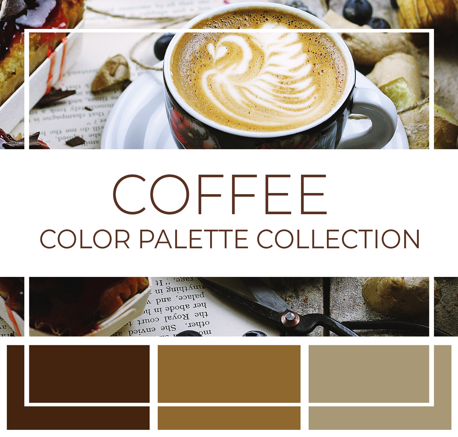 Coffee Color Palette Collection - Amsberry's Painting Company