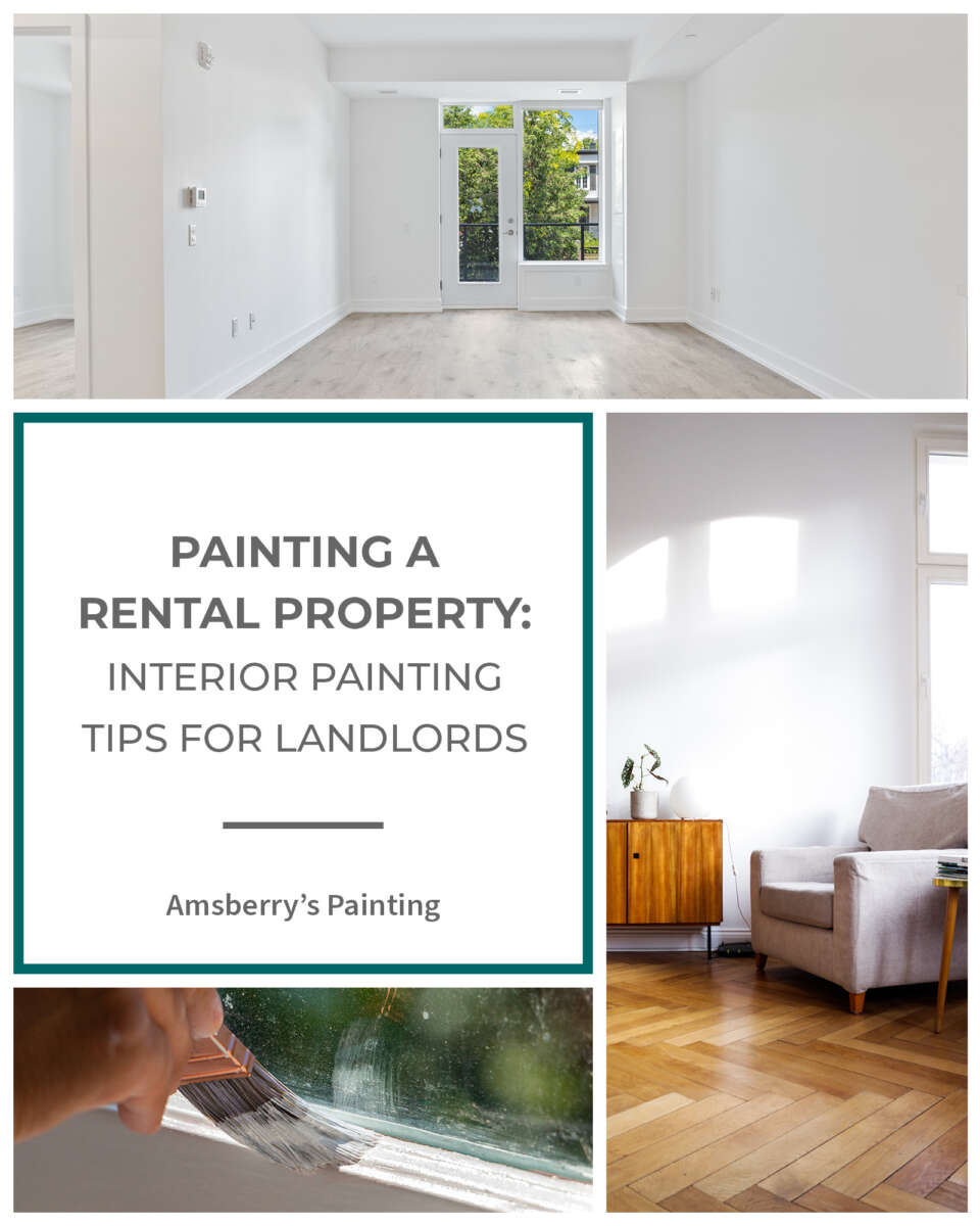 rental property interior painting tips