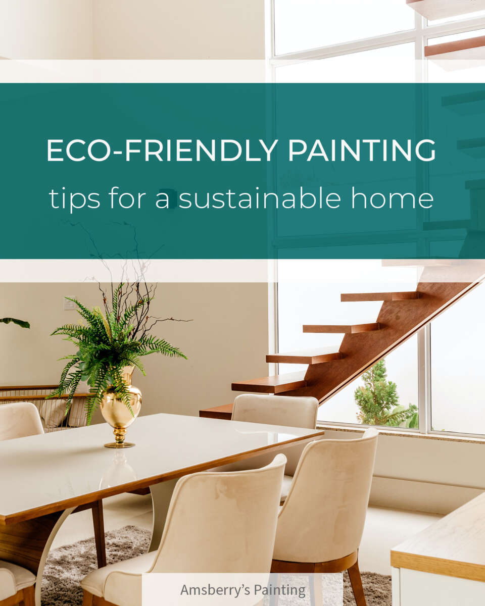 Eco-friendly painting - tips for a sustainable house